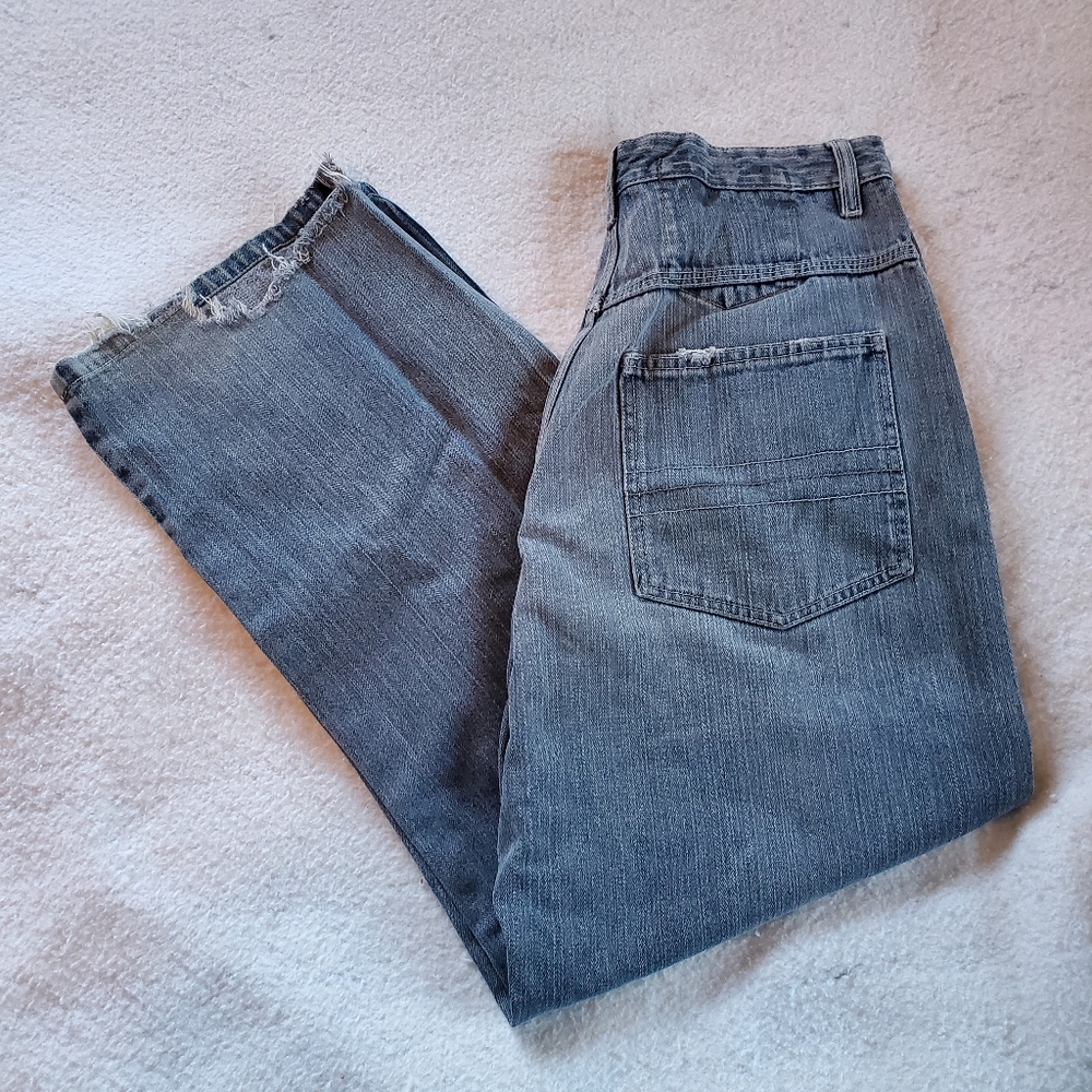 Plugg Co. Distressed Straight Leg Jeans, 30x30